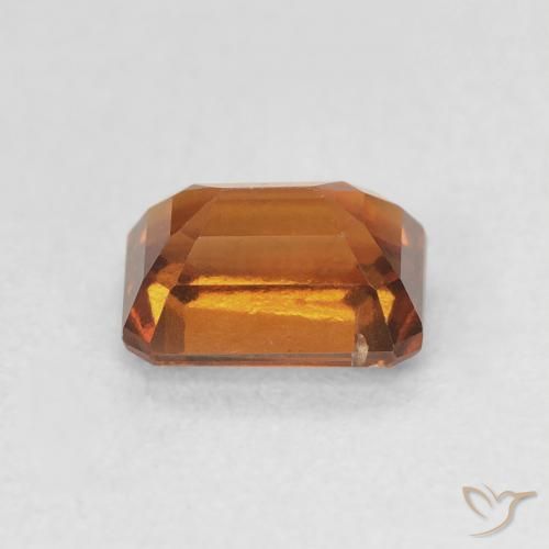 Hessonite Garnet Gemstone in 7 x 5 mm (calibrated) Size for Sale, Hessonite Garnet Stone in Reddish Orange Color