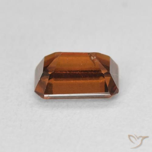 Hessonite Garnet Gemstone in 7 x 5 mm (calibrated) Size for Sale, Hessonite Garnet Stone in Medium Orange Color