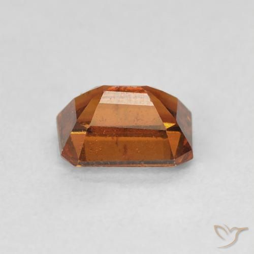 Hessonite Garnet Gemstone in 7 x 5 mm (calibrated) Size for Sale, Hessonite Garnet Stone in Medium Orange Color