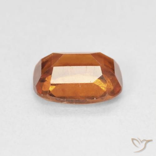 Hessonite Garnet Gemstone in 8 x 6 mm (calibrated) Size for Sale, Hessonite Garnet Stone in Deep Orange Color