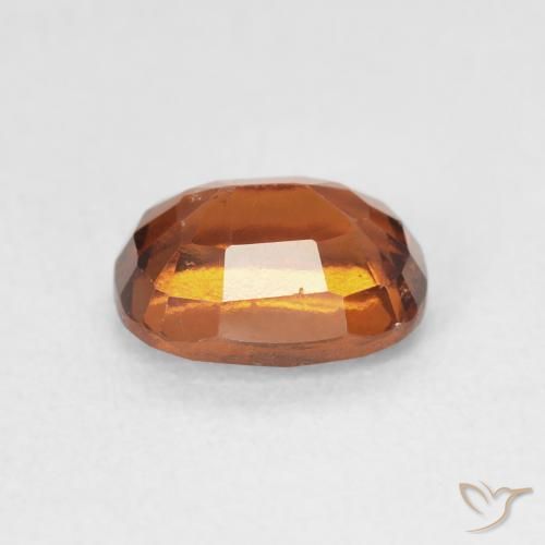 Hessonite Garnet Gemstone in 8 x 6 mm (calibrated) Size for Sale, Hessonite Garnet Stone in Deep Orange Color