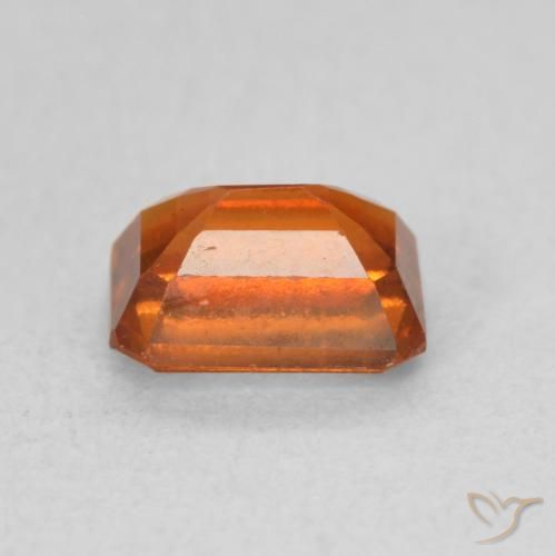 Hessonite Garnet Gemstone in 7 x 5 mm (calibrated) Size for Sale, Hessonite Garnet Stone in Reddish Orange Color