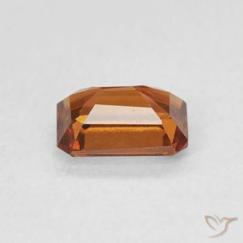Hessonite Garnet Gemstone in 6.3 x 4.6 mm Size for Sale, Hessonite Garnet Stone in Reddish Orange Color