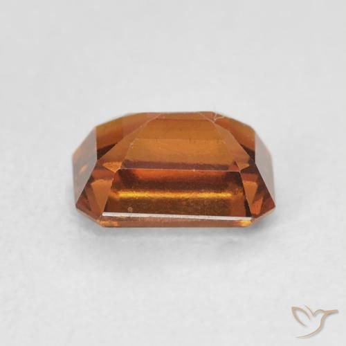 Hessonite Garnet Gemstone in 7 x 5 mm (calibrated) Size for Sale, Hessonite Garnet Stone in Reddish Orange Color