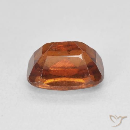 Hessonite Garnet Gemstone in 8 x 6 mm (calibrated) Size for Sale, Hessonite Garnet Stone in Fire Orange Color