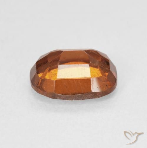 Hessonite Garnet Gemstone in 8 x 6 mm (calibrated) Size for Sale, Hessonite Garnet Stone in Deep Orange Color