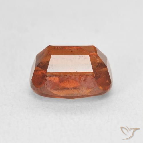 Hessonite Garnet Gemstone in 8 x 6 mm (calibrated) Size for Sale, Hessonite Garnet Stone in Amber Orange Color