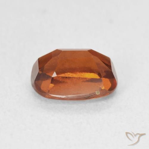 Hessonite Garnet Gemstone in 8 x 6 mm (calibrated) Size for Sale, Hessonite Garnet Stone in Fire Orange Color