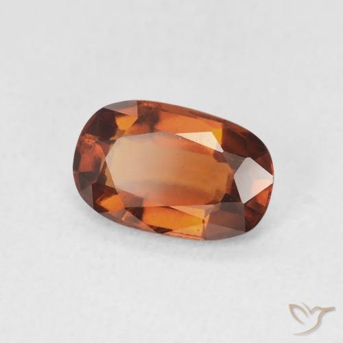 2.11 ct Orange Hessonite Garnet Stone, Natural Hessonite Garnet in Cushion-Cut Shape for Sale