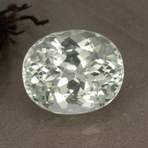 5.8ct Oval Facet Light Green Hiddenite for sale thumb image of 5.8ct Oval Facet Light Green Hiddenite (ID: 474601)
