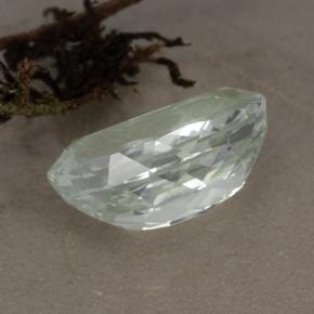 Hiddenite Gemstone in 14.1 x 8 mm Size for Sale, Hiddenite Stone in Very Light Green Color