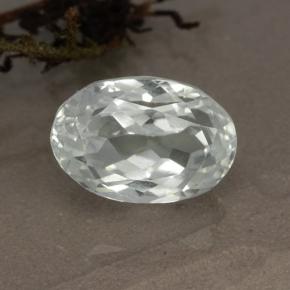 Blanco verdoso Hiddenita Gema - 6.1ct Forma ovalada (ID: 474744)