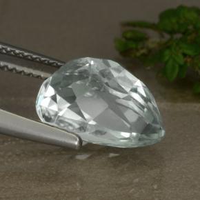 Hiddenite Gemstone in 12.6 x 8.4 mm Size for Sale, Hiddenite Stone in Light Green Color