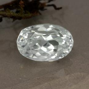 Blanco verdoso Hiddenita Gema - 5.5ct Forma ovalada (ID: 474749)