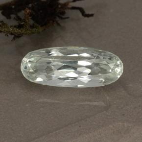 Blanco verdoso claro Hiddenita Gema - 2.9ct Forma ovalada (ID: 474750)