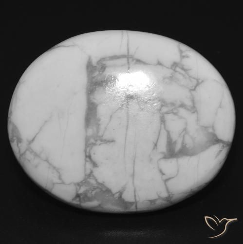 Howlita ovalada de 21,74 ct, 23,5 x 18,9 mm Procedente de Estados Unidos, Photo A