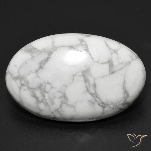 Howlita ovalada de 22,31 ct, 28 x 17,8 mm Procedente de Estados Unidos, Photo A
