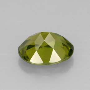 Idocrase Gemstone in 10 x 8 mm (calibrated) Size for Sale, Idocrase Stone in Olive Green Color
