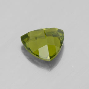 Idocrase Gemstone in 7.7 x 7.6 mm Size for Sale, Idocrase Stone in Olive Green Color