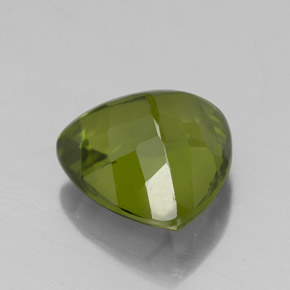 Idocrase Gemstone in 8.4 x 8.3 mm Size for Sale, Idocrase Stone in Olive Green Color