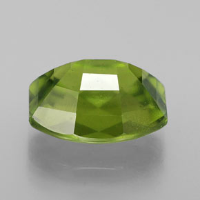 Idocrase Gemstone in 9.9 x 7.9 mm Size for Sale, Idocrase Stone in Olive Green Color