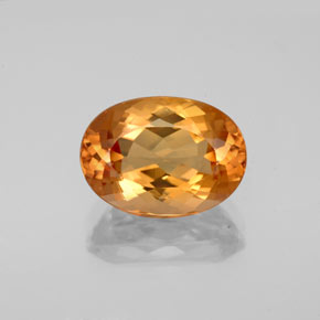 4.2ct Oval Facet Golden Imperial Topaz for sale thumb image of 4.2ct Oval Facet Golden Imperial Topaz (ID: 346568)