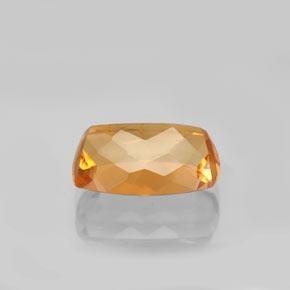 Imperial Topaz Gemstone in 12 x 8 mm (calibrated) Size for Sale, Imperial Topaz Stone in Intense Orange Color