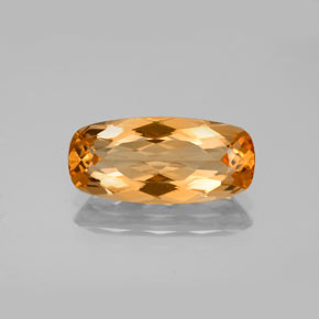 4ct Cushion-Cut Golden Imperial Topaz for sale thumb image of 4ct Cushion-Cut Golden Imperial Topaz (ID: 346575)