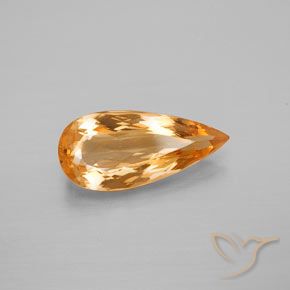 Best Imperial Topaz for an Engagement Ring | Large Size, AAA Color