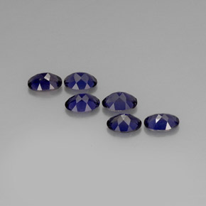 Iolite Gemstone in 7 x 5 mm (calibrated) Size for Sale, Iolite Stone in Violet Blue Color