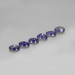 Iolite Gemstone in 7 x 5 mm (calibrated) Size for Sale, Iolite Stone in Violet Blue Color