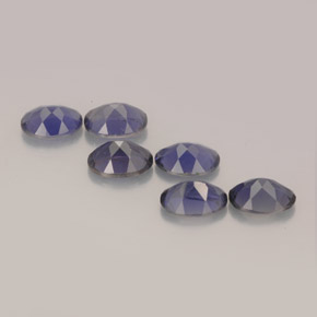 Iolite Gemstone in 7 x 5 mm (calibrated) Size for Sale, Iolite Stone in Violet Blue Color