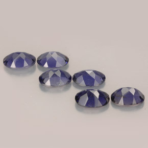 Iolite Gemstone in 7 x 5 mm (calibrated) Size for Sale, Iolite Stone in Violet Blue Color