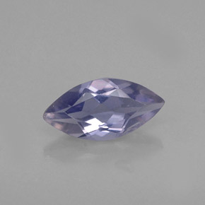 0.44 ct Violet Iolite Gemstone, Iolite Gem in Marquise Facet Shape for Sale.