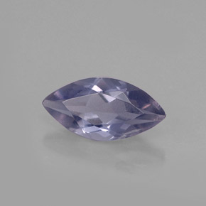 0.44 ct Violet Iolite Stone, Natural Iolite in Marquise Facet Shape for Sale