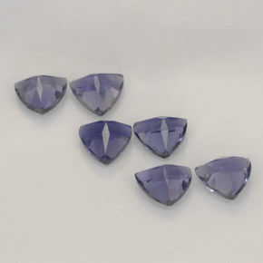 Iolite Gemstone in 4 x 4 mm (calibrated) Size for Sale, Iolite Stone in Violet Blue Color