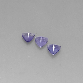 Iolite Gemstone in 4 x 3.8 mm Size for Sale, Iolite Stone in Violet Color