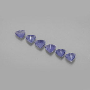 Iolite Gemstone in 3.9 x 3.7 mm Size for Sale, Iolite Stone in Violet Blue Color