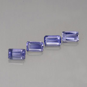 1.12 ct Blue Iolite Stone, Natural Iolite in Octagon Facet Shape for Sale