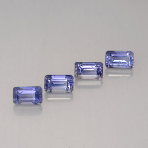 1.21 ct Blue Iolite Stone, Natural Iolite in Octagon Facet Shape for Sale