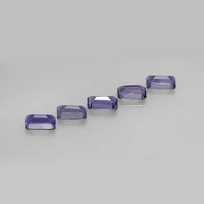 Iolite Gemstone in 5 x 3 mm (calibrated) Size for Sale, Iolite Stone in Violet Color