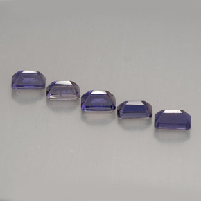 Iolite Gemstone in 5 x 3 mm (calibrated) Size for Sale, Iolite Stone in Violet Color