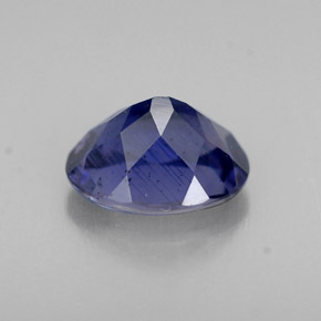Iolite Gemstone in 8.2 x 6.3 mm Size for Sale, Iolite Stone in Violet Blue Color
