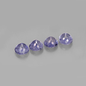 Iolite Gemstone in 5.4 mm Size for Sale, Iolite Stone in Violet Blue Color