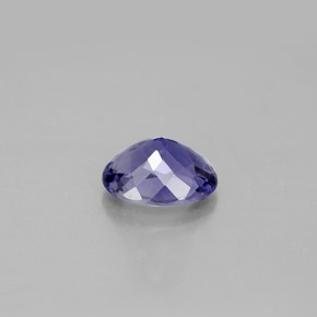 Iolite Gemstone in 6.8 x 5.4 mm Size for Sale, Iolite Stone in Violet Blue Color
