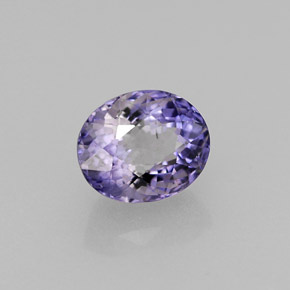 0.82 ct Violet Iolite Stone, Natural Iolite in Oval Facet Shape for Sale