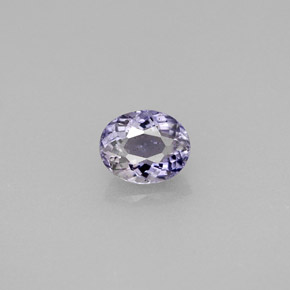0.52 ct Blue Iolite Gemstone, Iolite Gem in Oval Facet Shape for Sale.