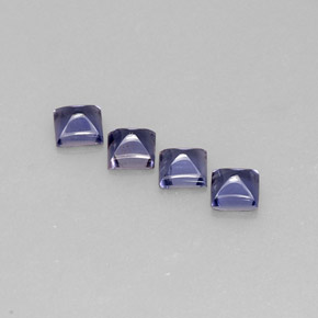Iolite Gemstone in 4.2 x 4.2 mm Size for Sale, Iolite Stone in Violet Blue Color