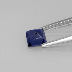 Iolite Gemstone in 4.3 x 4.2 mm Size for Sale, Iolite Stone in Violet Blue Color