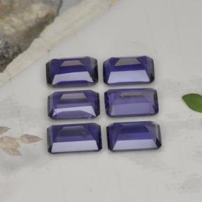 Iolite Gemstones in 6 x 4 mm (calibrated) Size for Sale, Iolite Stones in Violet Blue Color